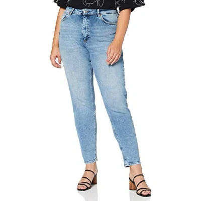 Abbildung von ONLY Onlveneda LIFE MOM Fit Jeans Slim Light blue, Damen, Größe: 36x32, blue
