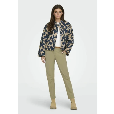 Abbildung von JDY Chicago MW Belted DIA Chino, Damen, Größe: Lx32, Travertine