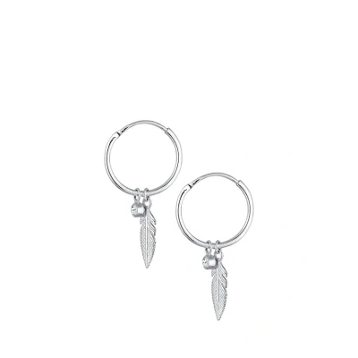 Abbildung von Elli Feather Ohrringe Silver coloured, Damen, Größe: One Size, coloured