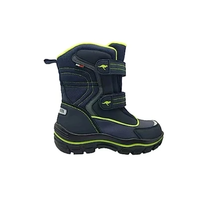Abbildung von KangaROOS K Leno V RTX Herbst &amp; Winterstiefel, dk Navy/Lime, 29 EU