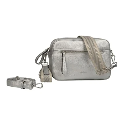 Abbildung von Gabor bags Silena Damen Umhängetasche Handtasche Mittelgroß Silber