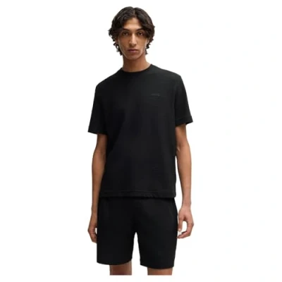 Abbildung von HUGO Austin Nachtwäsche Shirt, Herren, Größe: Large, Black one