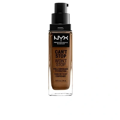 Abbildung von NYX Professional Makeup Can&#039;t Stop Won&#039;t Full Coverage Foundation Sienna 30 ml