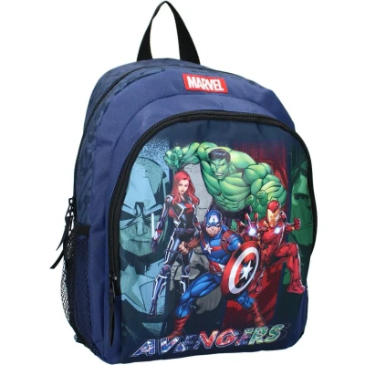 Abbildung von Kidzroom Avengers United Forces Unisex Schulranzen für Kinder, Größe: One Size, Navy