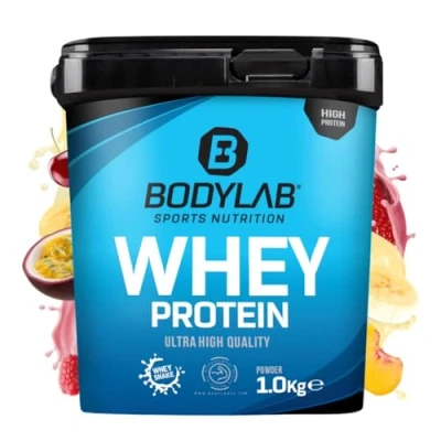 Abbildung von Bodylab24 Whey Protein Pulver, Fruchtmix, 1kg