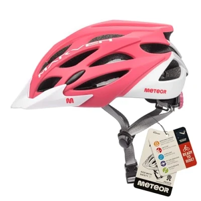 Abbildung von meteor® Marven Fahrradhelm Herren Damen Kinder Helm MTB rollerhelm mädchen kinderfahrradhelm für Downhill rennradhelm Mountainbike Inliner skaterhelm BMX fahradhelm Scooter Jungen Bike Helmet