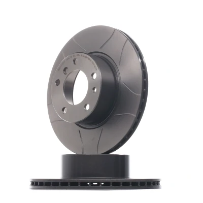 Abbildung von BREMBO MAX LINE 09.5142.76 Bremsscheibe 302 22 5 geschlitzt, innenbelüftet beschichtet hochgekohlt mit Schrauben BMW: Saloon, Touring