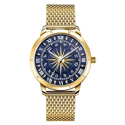 Abbildung von Thomas Sabo Damen Armbanduhr Sternzeichen Analog Quarz Edelstahl WA0352 264 209 33 mm