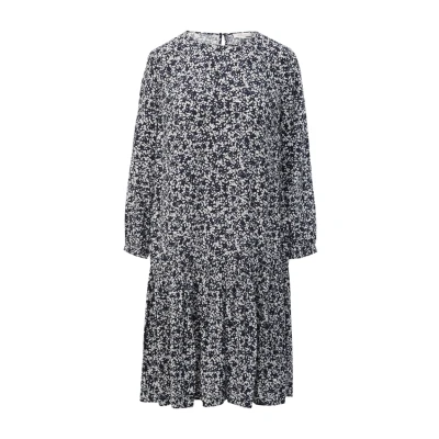 Abbildung von s.Oliver MIDI AUS Freizeitkleid, Damen, Größe: 36, Navy