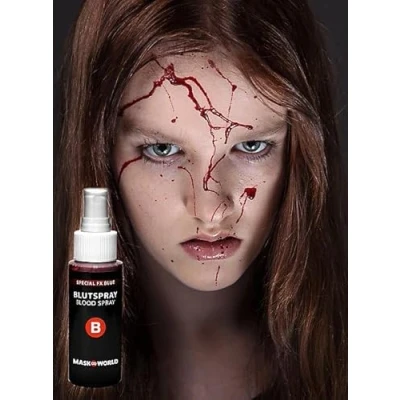 Abbildung von Blutspray Kunstblut Schminke Halloween Sprühflasche 59ml Special FX Horror Make Up