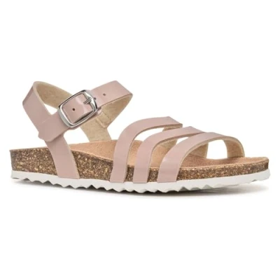 Abbildung von Geox Adriel GIRL Riemensandalette für Kinder, Größe: 36, Light rose Schuhe