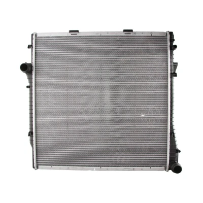 Abbildung von NISSENS 60787A Kühler, Motorkühlung Aluminium 590 589 40 Kühlrippen gelötet