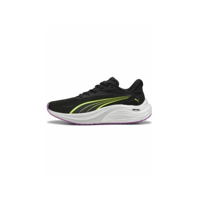 Abbildung von Puma Electrify Nitro Sneaker low blackyellow alert, Damen, Größe: 42.5, Black yellow alert Textil