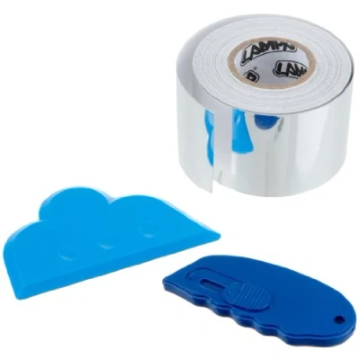 Abbildung von Lampa 07698 Chromleiste Maniac, 40 mm x 10 m