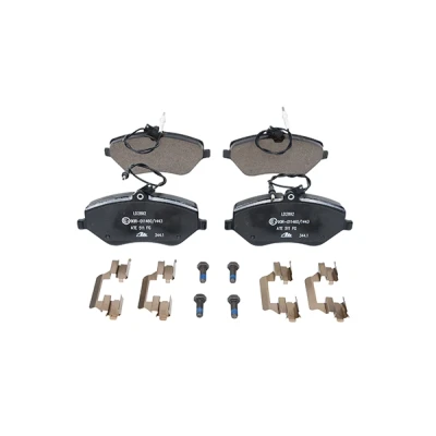 Abbildung von ATE Ceramic 13.0470 2892.2 Bremsbelagsatz inkl. Verschleißwarnkontakt mit Bremssattelschrauben Zubehör CITROËN: C5 III Estate, 3, C6 Saloon