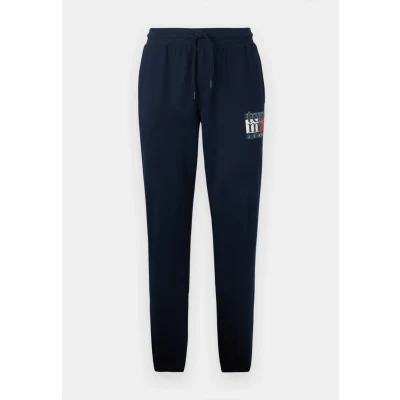 Abbildung von Tommy Jeans SLIM FLAG Jogginghose, Herren, Größe: 54, Dark night navy