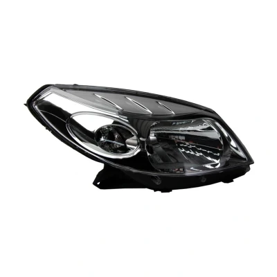 Abbildung von VAN WEZEL 1506962 Scheinwerfer rechts H4 glasklar für Rechtsverkehr ohne Stellmotor LWR P43t DACIA: Sandero I