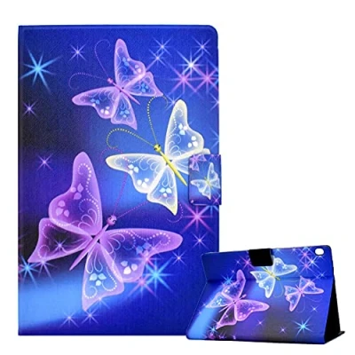 Abbildung von CXTcase Hülle für Lenovo Tab M10 10.1 2019 TB X505L/TB X505F/TB X605L/TB X605F Intelligent Ständer Smart Cover Ultra Schlank Schutzhülle 2019, Schmetterling