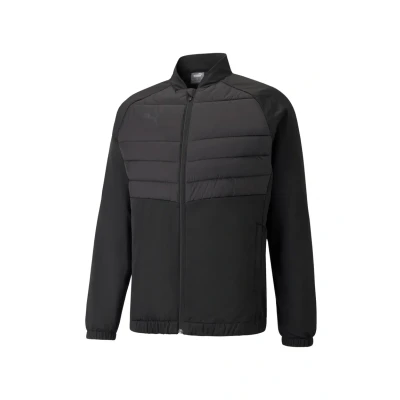 Abbildung von Puma Fussball Teamsport Textil Laufjacke, Herren, Größe: Medium, Schwarz