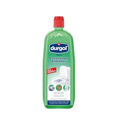 Abbildung von durgol Forte extra starker Entkalker für Urinstein &amp; Kalk (1000ml) Urinsteinentferner Kalkentferner WC, Dusche, Spülkasten Spezial Profi Kalkreiniger flüssig Kalkstein Reiniger Toilette