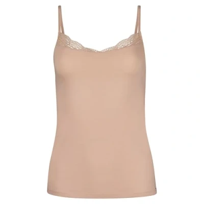 Abbildung von Skiny Damen Classicotton Unterhemd, beige, Large