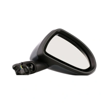 Abbildung von Außenspiegel Van Wezel 3750806 rechts grundiert Komplettspiegel, konvex, für elektr.Spiegelverstellung OPEL: Corsa D Hatchback, E Hatchback