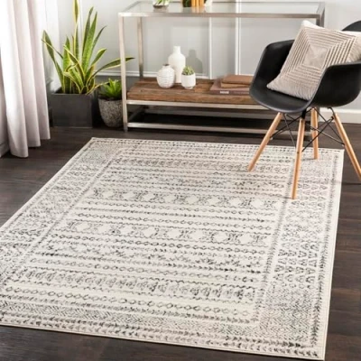 Abbildung von Surya Teppich »IPOH«, rechteckig, 11 mm Höhe, Skandinavischer Teppich, Kurzflor Boho Wohnzimmerteppich, Läufer