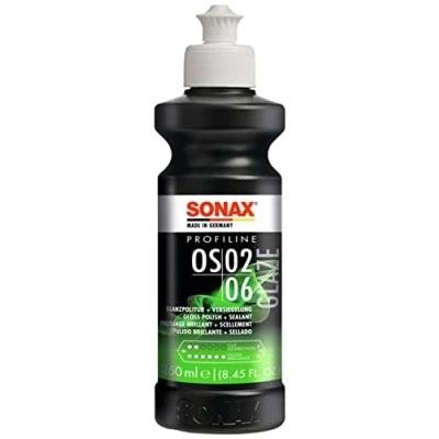 Abbildung von SONAX PROFILINE OS 02 06 (250 ml) als All in one Politur mit Schnellversiegelung für Hand &amp; Maschinenanwendung, Art Nr. 02471410