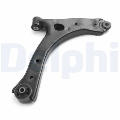 Abbildung von DELPHI TC4554 Querlenker ohne Trag /Führungsgelenk rechts, Vorderachse Längslenker Stahlblech FORD: Transit Custom V362 Van
