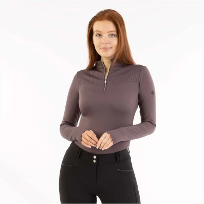 Abbildung von BR Pullover AW25 Half Zip Jara Damen Raisin S Agradi.deVerkauft von Agradi