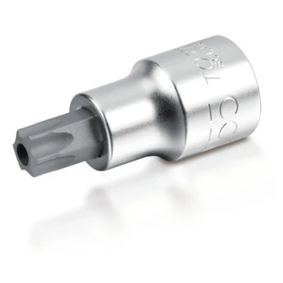 Abbildung von TOPTUL BCLA1660 Steckschlüsseleinsatz 1/2 Torx T60 Chrom Vanadium Stahl