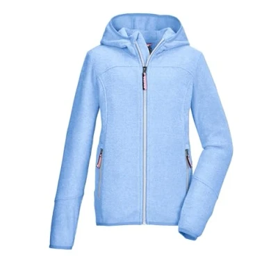 Abbildung von killtec Mädchen Strickfleecejacke/Fleecejacke mit Kapuze KOW 347 GRLS KNTFLC JCKT, lavendel, 176, 42139 000