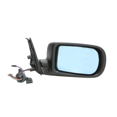 Abbildung von Außenspiegel Alkar 6126845 rechts elektrisch beheizbar, blau getönt, asphärisch für Linkslenker BMW: 5 Saloon