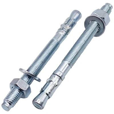Abbildung von SKIR&#039;CO (10 Stück) Verzinkte Keilanker M12 x 140 mm Metalldübel Ankerbolzen Mauerwerk Betonanker
