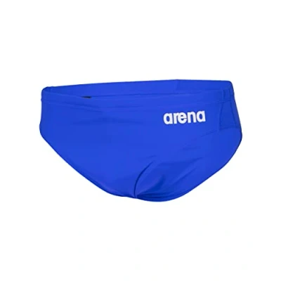 Abbildung von arena Solid Team Junior Kinder Badehose, Schnelltrocknende Kurze Badehose aus MaxLife Eco Gewebe mit Maximaler Chlorbeständigkeit und UV 50+ Schutz