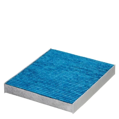 Abbildung von HENGST FILTER E961LB Innenraumfilter mit antibakterieller Wirkung 248 216 32 VOLKSWAGEN: Polo V Hatchback, IV Fox Hatchback