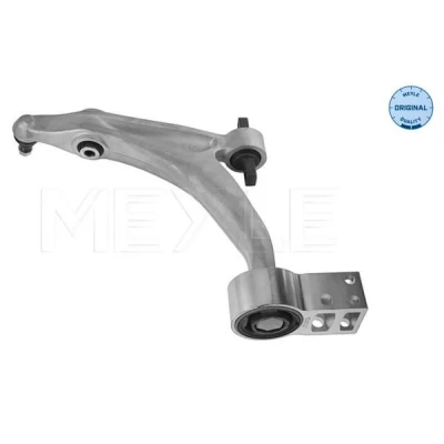 Abbildung von MEYLE 15 16 050 0011 Querlenker ORIGINAL Quality mit Trag /Führungsgelenk, Gummilager unten, Vorderachse links Aluminium
