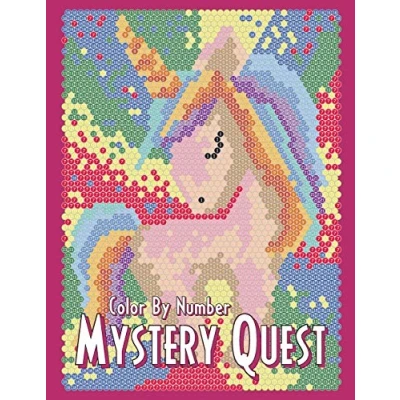 Abbildung von MYSTERY Quest Color By Number: Activity Puzzle Coloring Book for Adults Relaxation and Stress Relief (Color Number, Band 8)