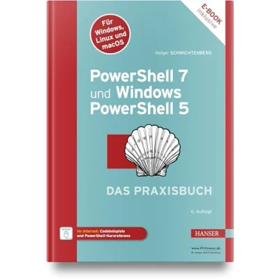 Abbildung von PowerShell 7 und Windows 5 das Praxisbuch