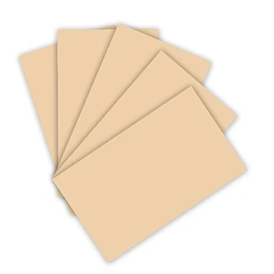 Abbildung von folia 6310 Tonpapier 130 g/m², Tonzeichenpapier in chamois, DIN A3, 50 Bogen, als Grundlage für zahlreiche Bastelarbeiten