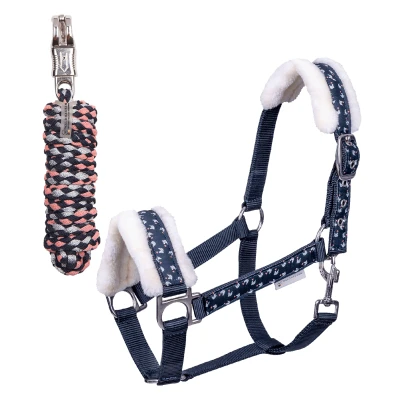Abbildung von Waldhausen Halfter Set Lucky Mini Shet Dunkelblau