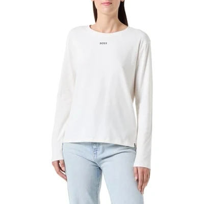 Abbildung von BOSS Nachtwäsche Shirt, Damen, Größe: XXL, Open white