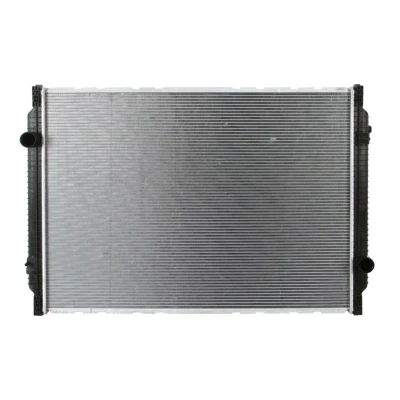 Abbildung von NRF 509564 Kühler, Motorkühlung Aluminium 970 735 48 ohne Rahmen Kühlrippen gelötet