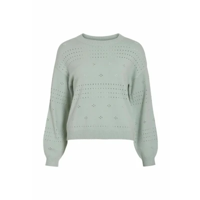 Abbildung von Viril L/S O Neck Pointelle Knit Top Noos
