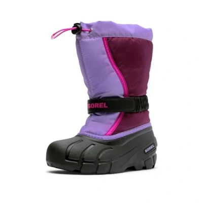 Abbildung von Sorel Flurry Boot Schneestiefel, Purple Dahlia, Paisley Purple, 25 EU