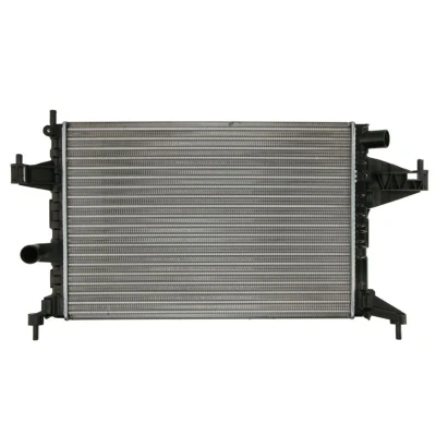 Abbildung von NISSENS 63008 Kühler, Motorkühlung Aluminium 539 378 23 Kühlrippen mechanisch gefügt OPEL: Corsa C Hatchback, Tigra Twintop