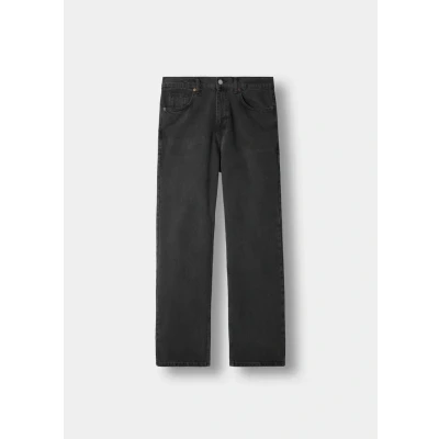Abbildung von Burocs Basic Straight Fit Jeans Black Grey Herren 5 Pocket Style Mit YKK Reißverschluss 100% Baumwolle, Farbe:Black Grey, Hosengröße:W33 L32