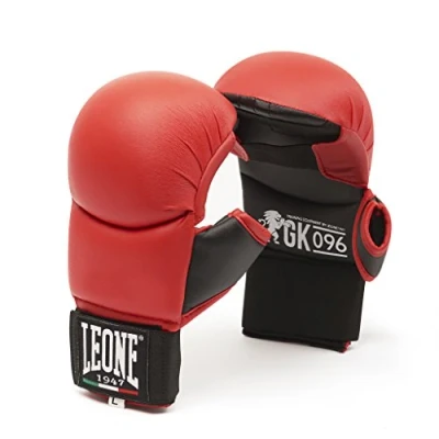 Abbildung von LEONE 1947, Karate Fit Handschuhe, Unisex Erwachsene, Rot, M, GK096