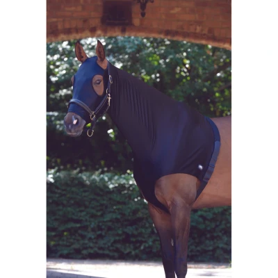 Abbildung von Weatherbeeta Hood Stretch with Zip Schwarz Warmblut