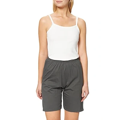 Abbildung von Trigema Damen Bermuda, 536104, Grau (anthrazit 018), 52 (Herstellergröße: XXL)